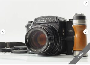 Pentax 67 late Film Camera + 6x7 WLFを89900円でお買取りしました。