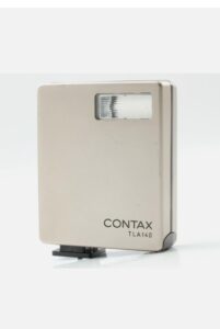  Contax TLA140 Shoe Mount Flash Silver For G1 G2