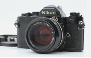 Nikon FM Black 35mm SLR