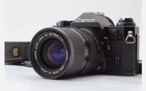 Canon AE-1 AE1 Black Film Camera New FD 35-70mm F4 35mm