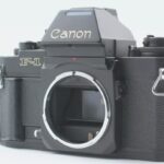 Canon New F-1 AE Finder Black SLR 35mm Film Camera