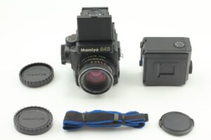 Mamiya M645 Super film Camera + WLF + Sekor C 80mm F2.8