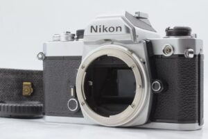  Nikon FM Silver 35mm SLR Film