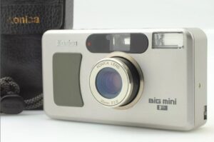 Konica Big Mini F Silver Point & Shoot 35mm 