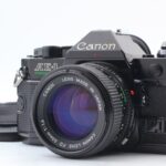 Canon AE-1 Program Black Film Camera New FD 50mm f1.4