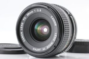 Canon New FD NFD 28mm f2.8 MF Wide Angleを4,600円でお買取りしました。