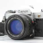 Canon AE-1 35m Film Camera Silver + New FD 50mm f/1.4